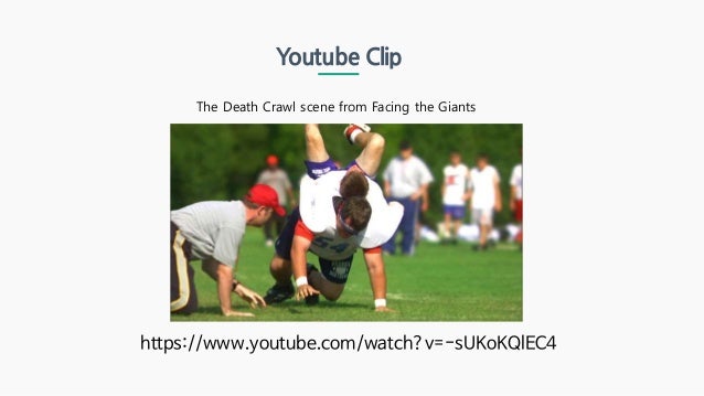 Facing the giants analysis facing the giants reflection